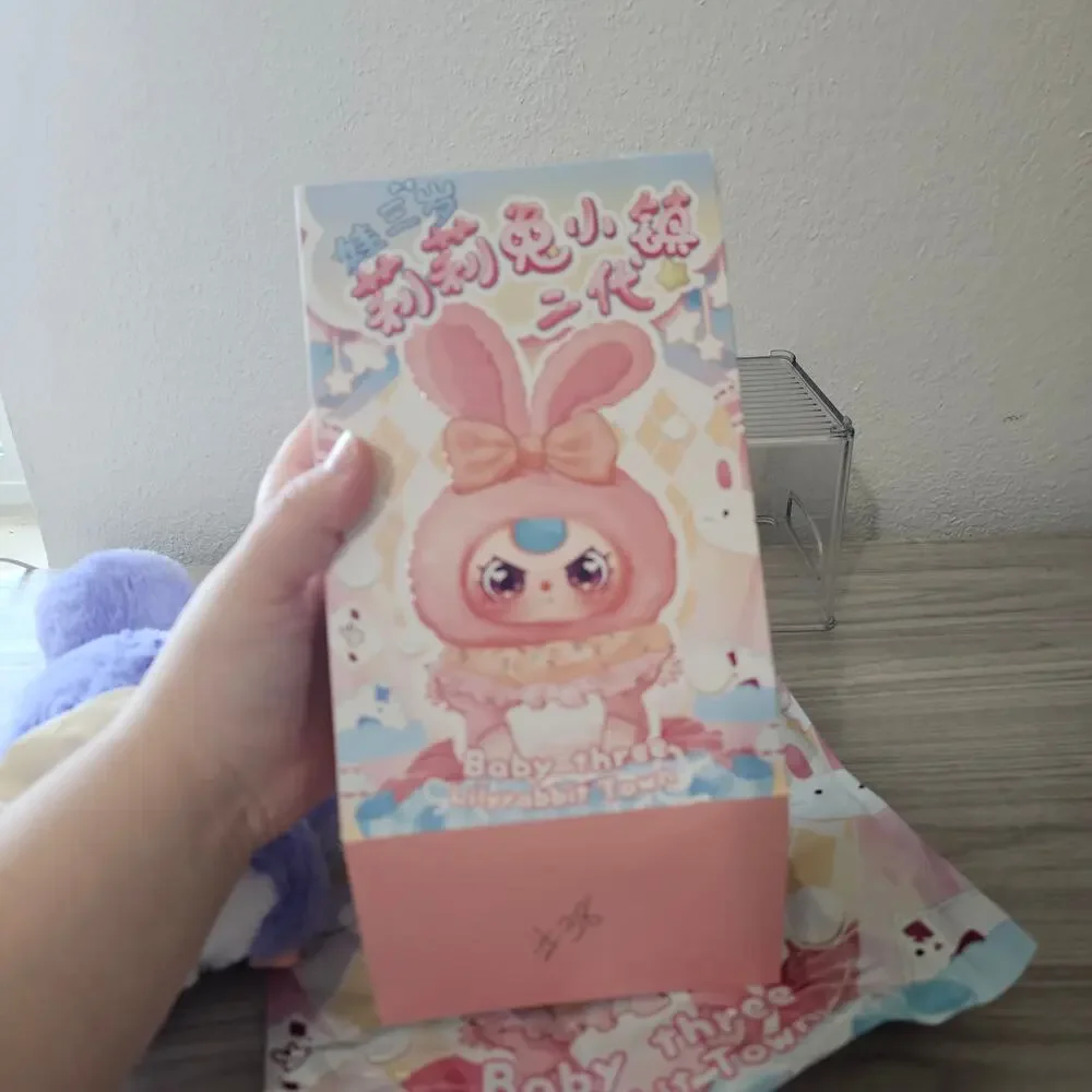 Baby Three Lily Rabbit Town V2 Purple Bunny Special Crying Eyes OPENED CONFIMED